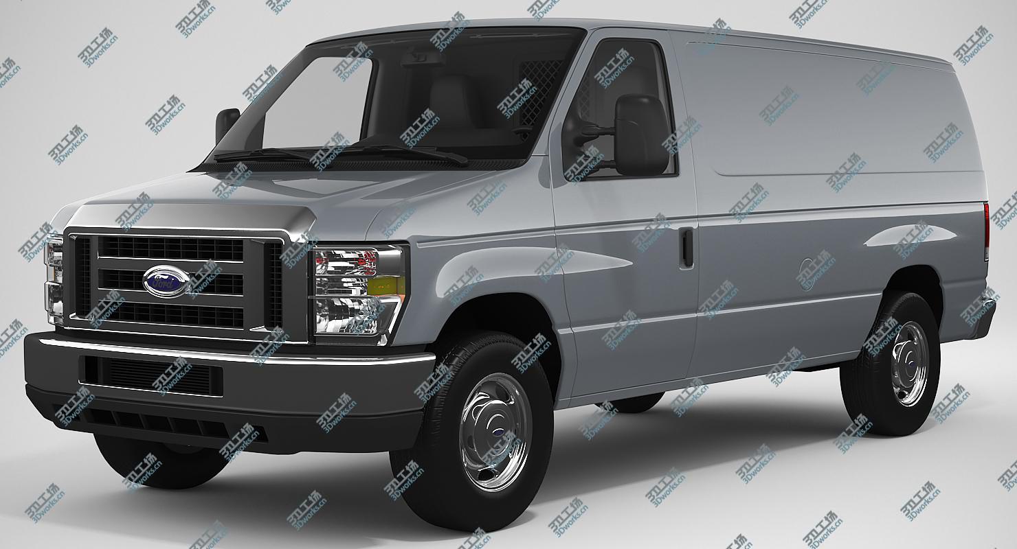 images/goods_img/20210319/3D Ford E-Series E-350 Cargo Van with Interior/2.jpg
